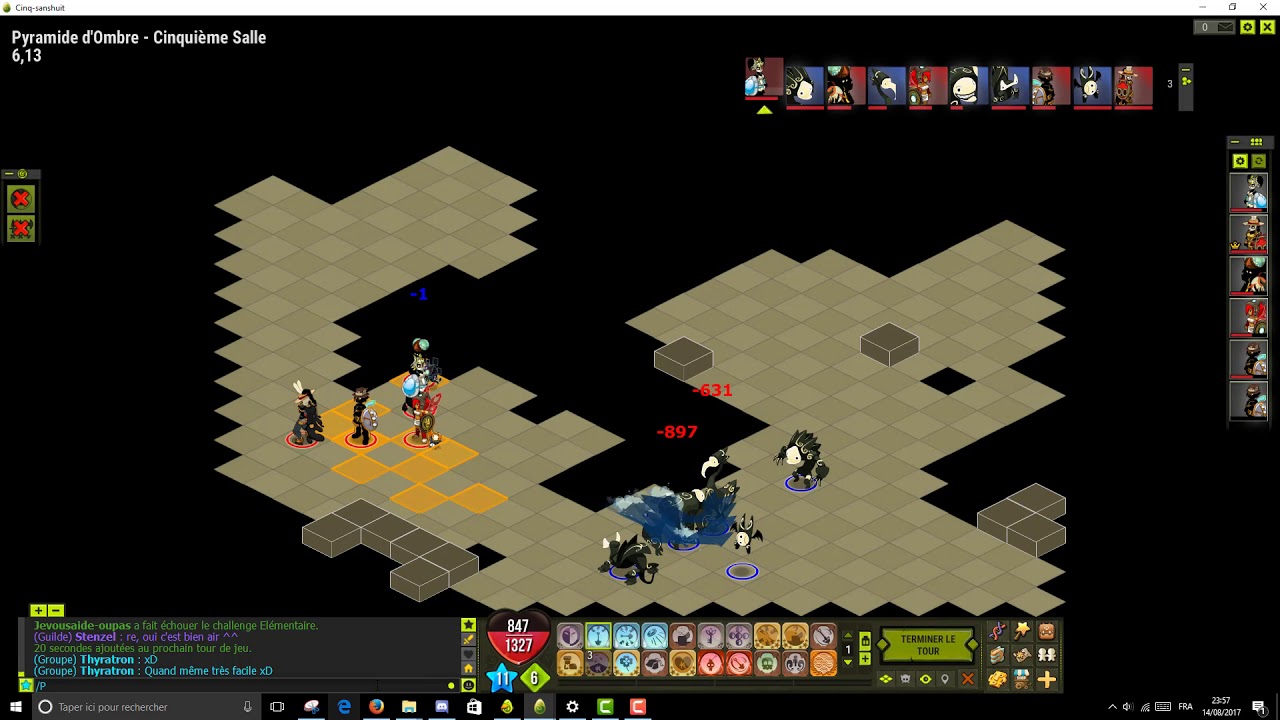 Ombre 300 + premier  (2 cra 1 enu + 3 random)