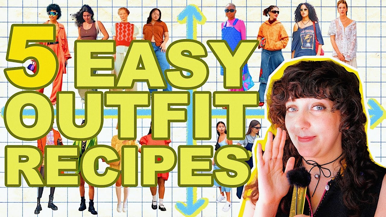 Nothing to wear? Try OUTFIT RECIPES ⭐️ 5 easy outfit ideas for everyone