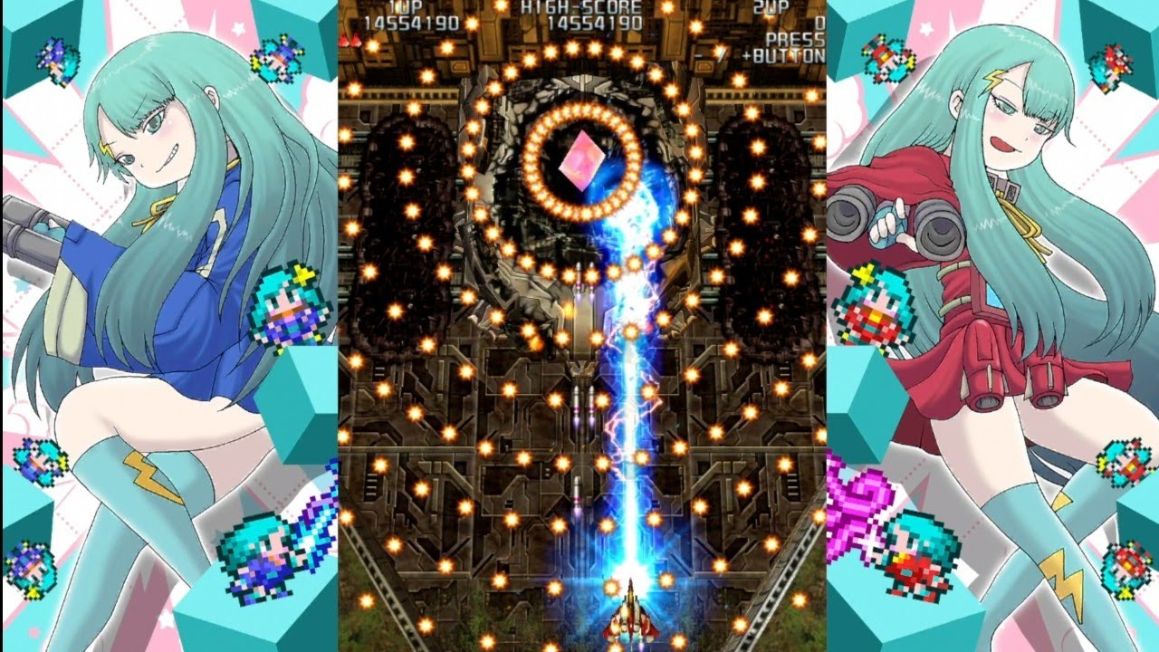 【Switch】Raiden III/雷電III×MIKADO MANIAX - Arcade Mode 1CC (Custom BGM)