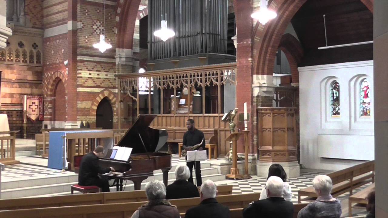 Thames Concert Series 20:2:16: Peter Falconer (piano) and Nate Holder (sax)