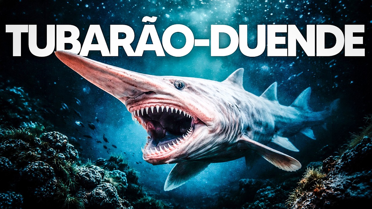 Biologia Selvagem: Por que o Tubarão-Duende parece uma criatura proibida da natureza?