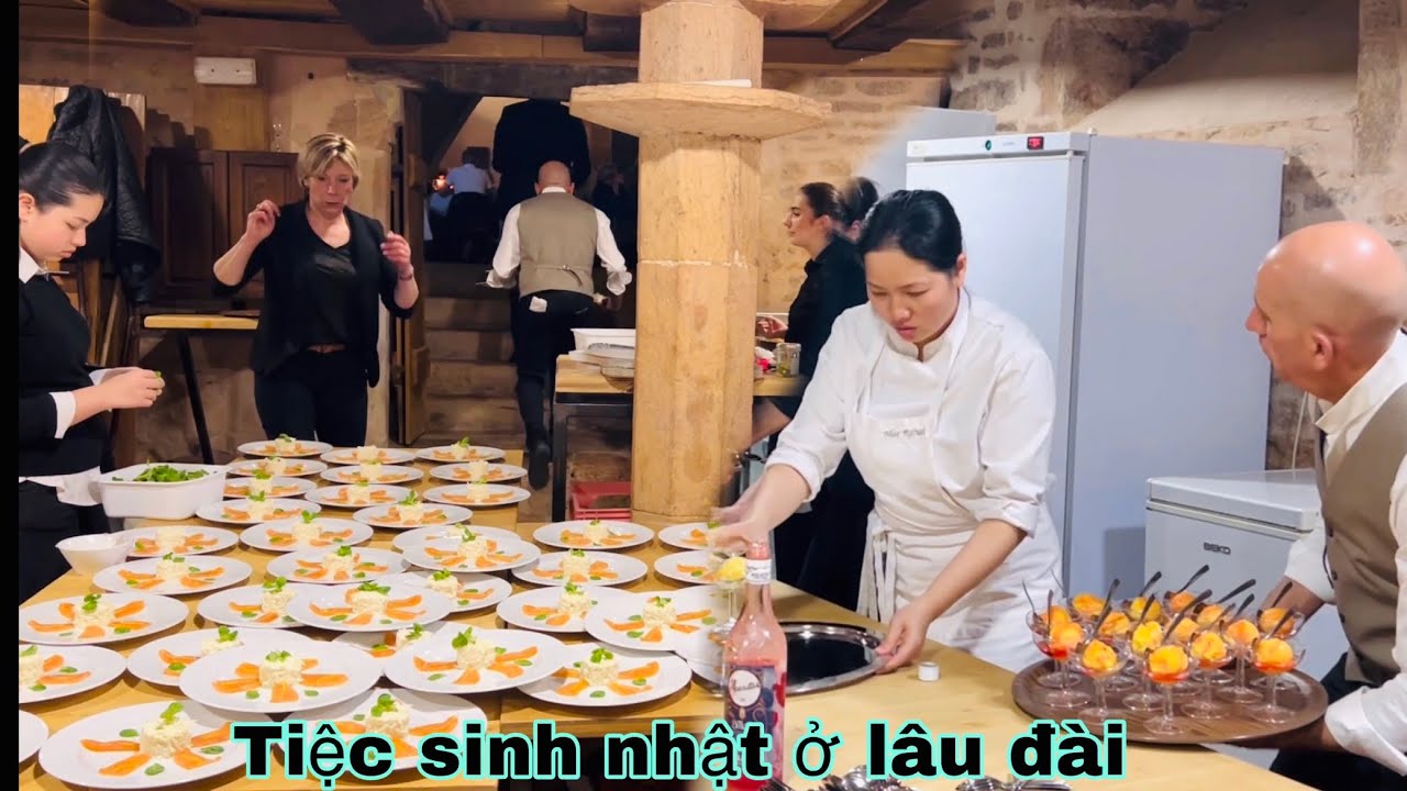 To&agrave;n cảnh bữa tiệc sinh nhật 60 kh&aacute;ch ở l&acirc;u đ&agrave;i/ mẹ kế v&agrave; con chồng/ Mai le cuộc sống ở Ph&aacute;p