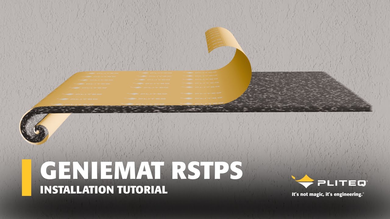 Pliteq | Installing GenieMat® RSTPS