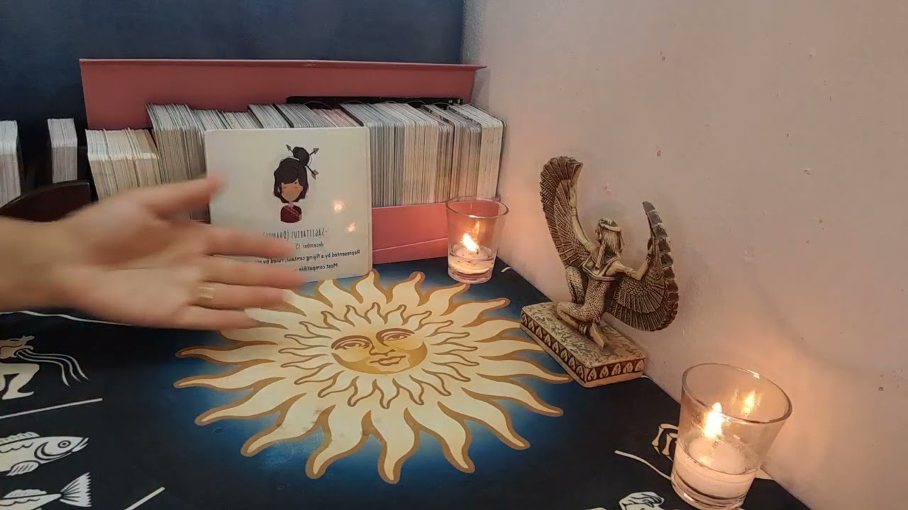 قراءه عاطفيه♥️برج القوس♐️اكتوبر2024👈الشريك نادم😔 عايش كارما مع طرف ثالث💔بيراقب من بعد👀*_^
