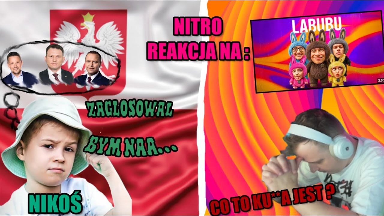 Na kogo by zagłosował Nikoś + reakcja nitra na nutę Friza