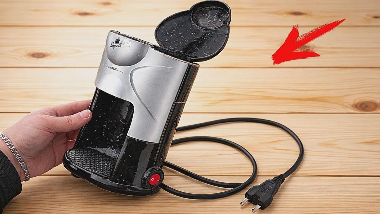 Olha o que dá pra fazer com uma cafeteira velha! Ideia genial!