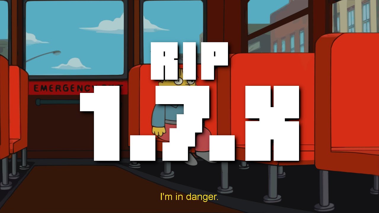 RIP 1.7.10?! Is it finally time?