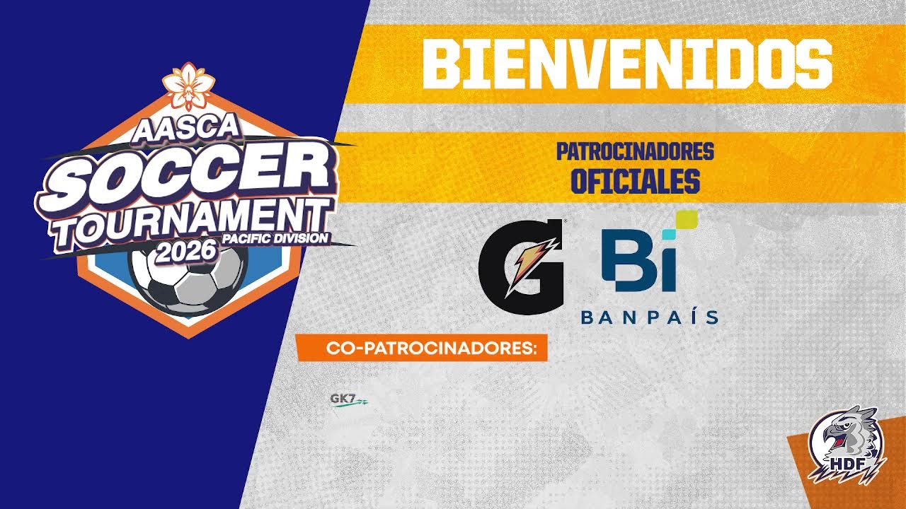 AASCA SOCCER TOURNAMENT Pacific division Cancha 2 DIA 2 Tarde