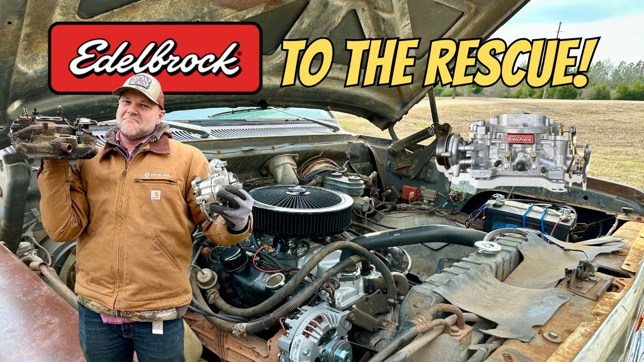 Amazon Carb FAIL?! Edelbrock 4 Barrel Swap Fixes My Dodge 318 | Full Blast Garage