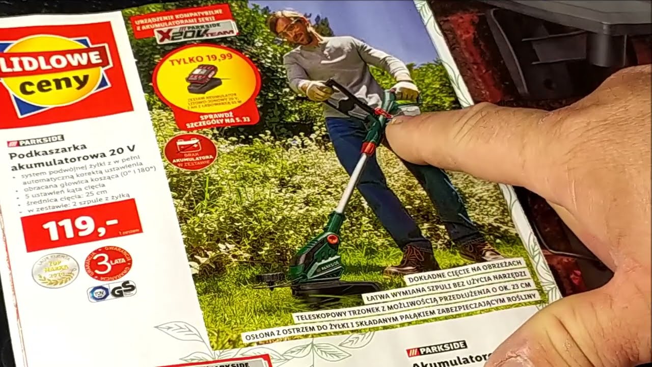 Katalog Parkside Akumulatorowy Ekspres do Kawy,Podkaszarka 20v -Czerwiec 2021