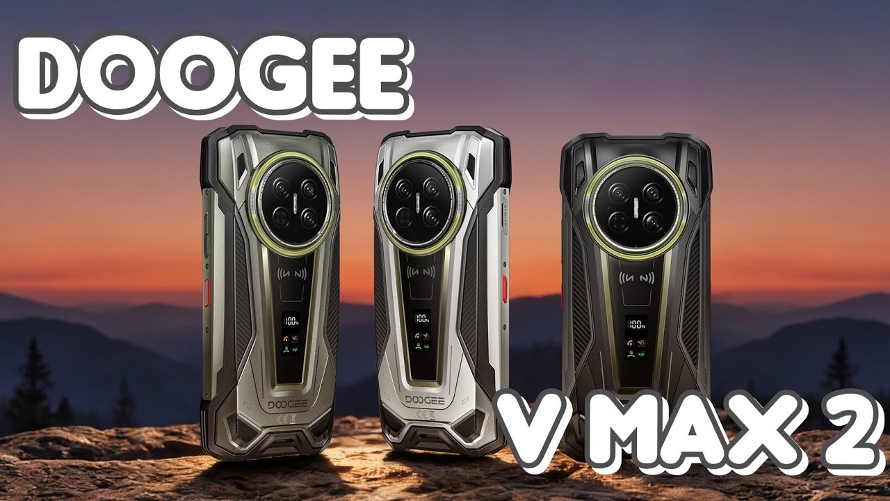 Новинка Doogee V Max 2, 16/512, 22000 mAh, Dimensity 8300