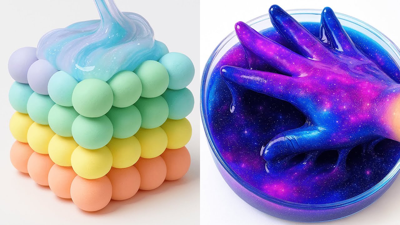 12 Hour of Relaxing Slime ASMR – Soft Textures, Subtle Triggers #243