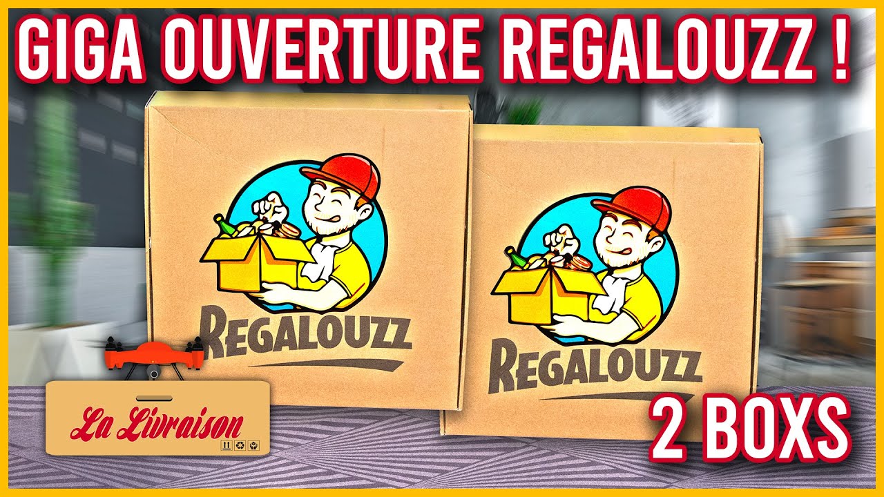 GIGA UNBOXING REGALOUZZ BY VALOUZZ ! (On ouvre 2 boites !) - LA LIVRAISON #52
