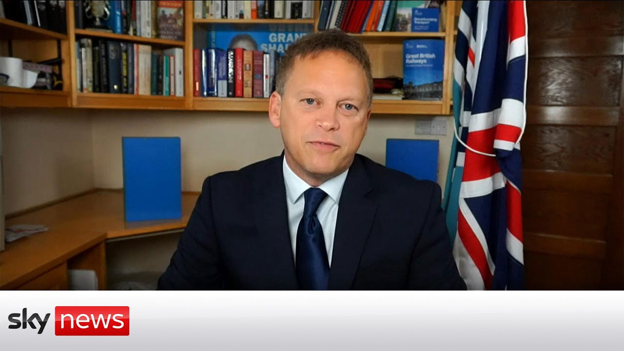 Grant Shapps on COVID travel tests, the Queen and supply issues