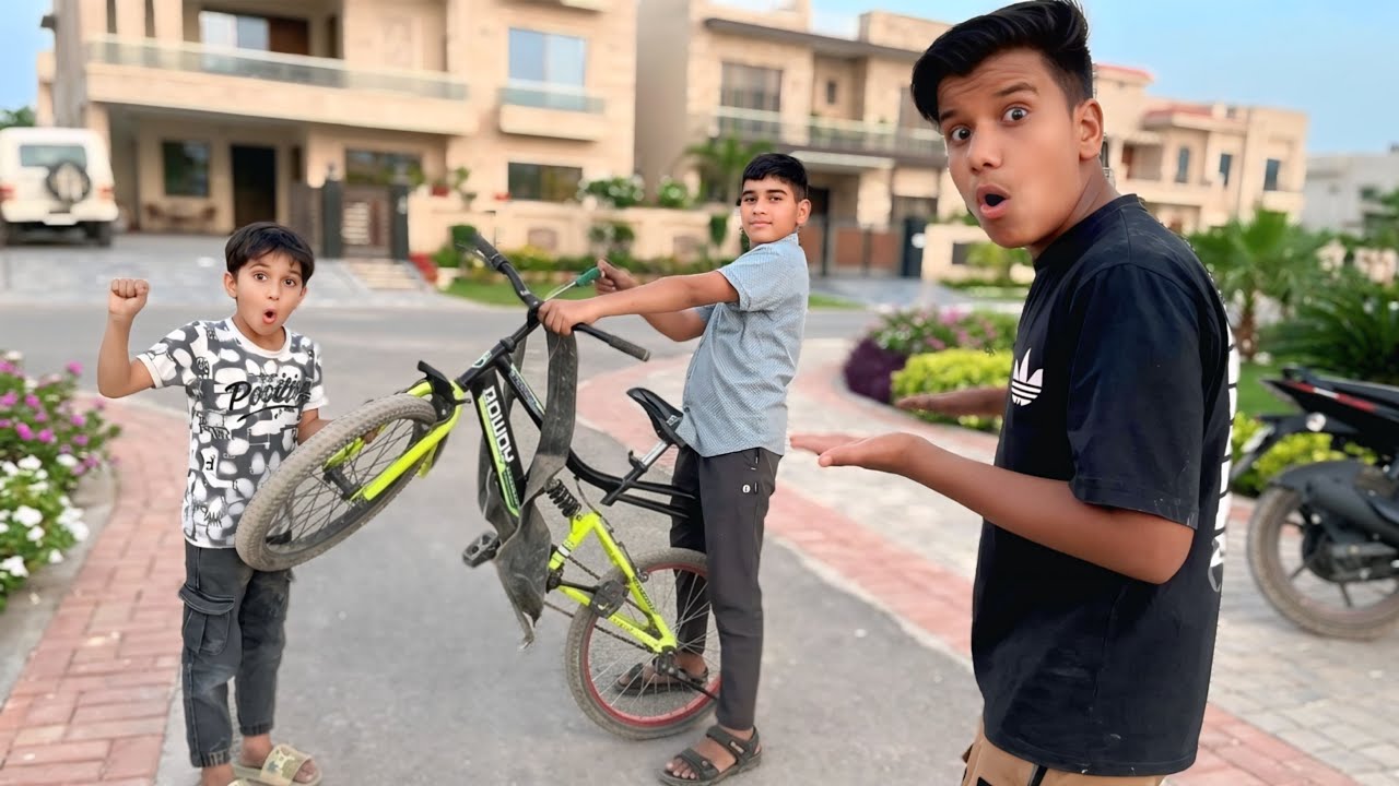 Cycle Ka Handle Tod Diya 😲 Ladai Karke