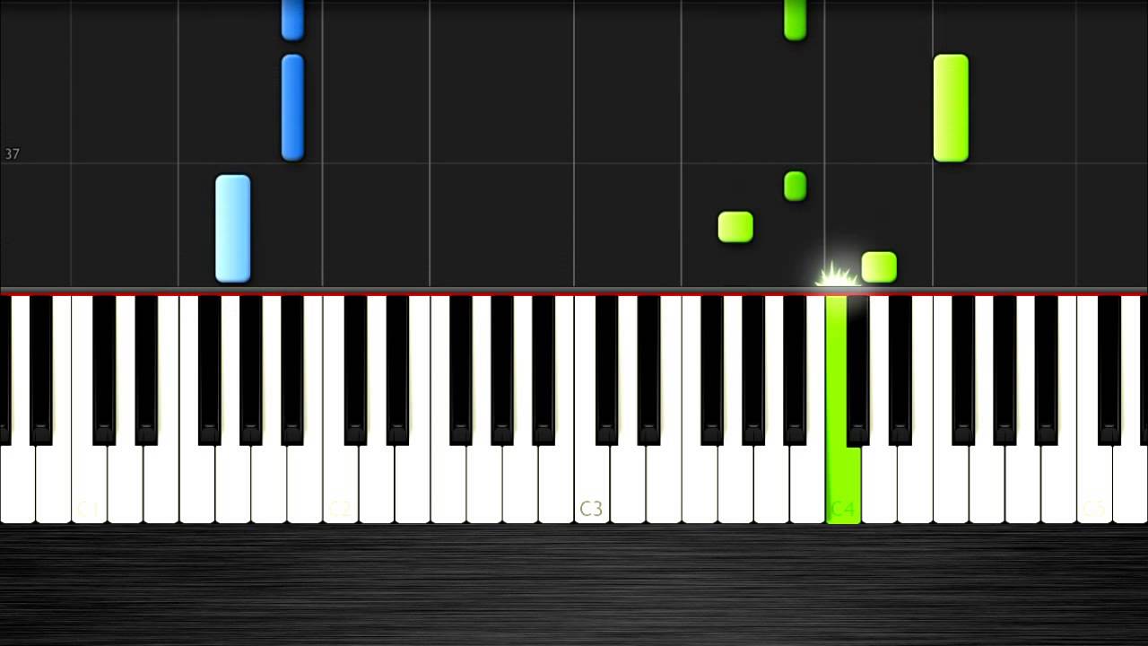Game Of Thrones Theme - EASY Piano Tutorial by PlutaX - Synthesia