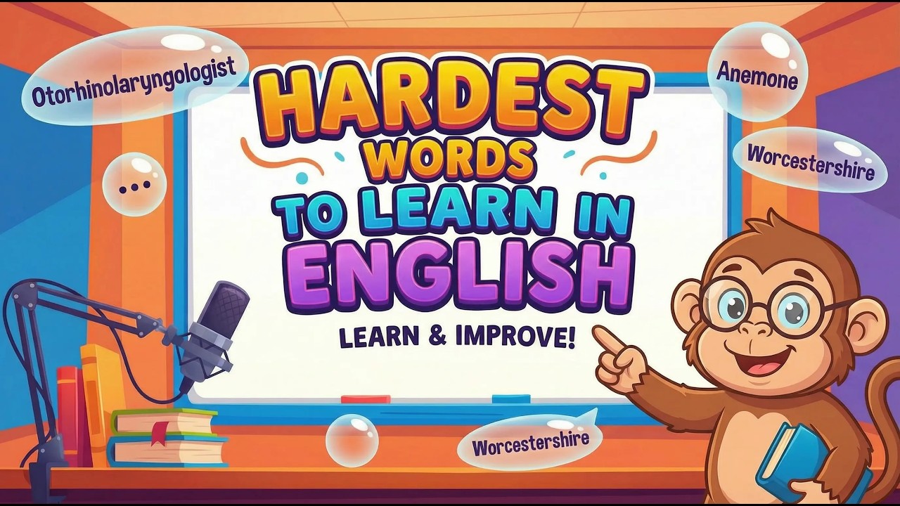 The Hardest English Words to Pronounce