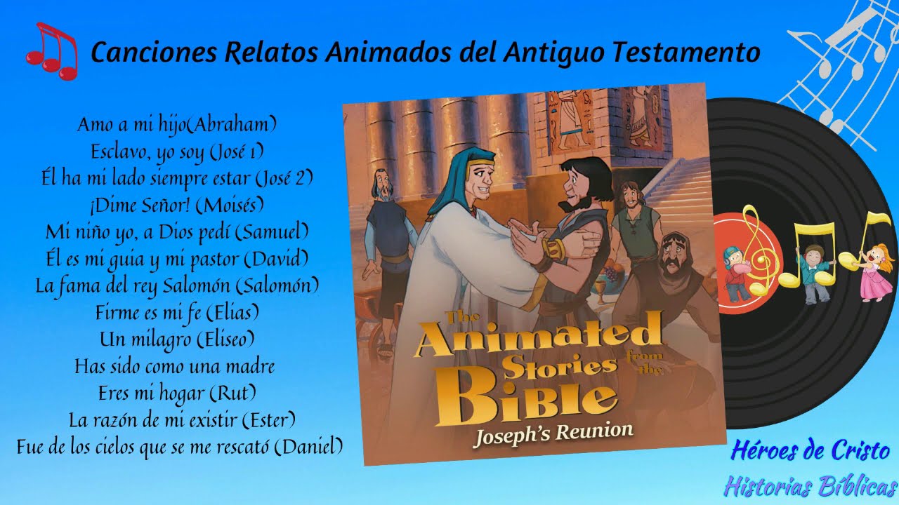 Canciones Relatos Animados del Antiguo Testamento | Álbum Cd