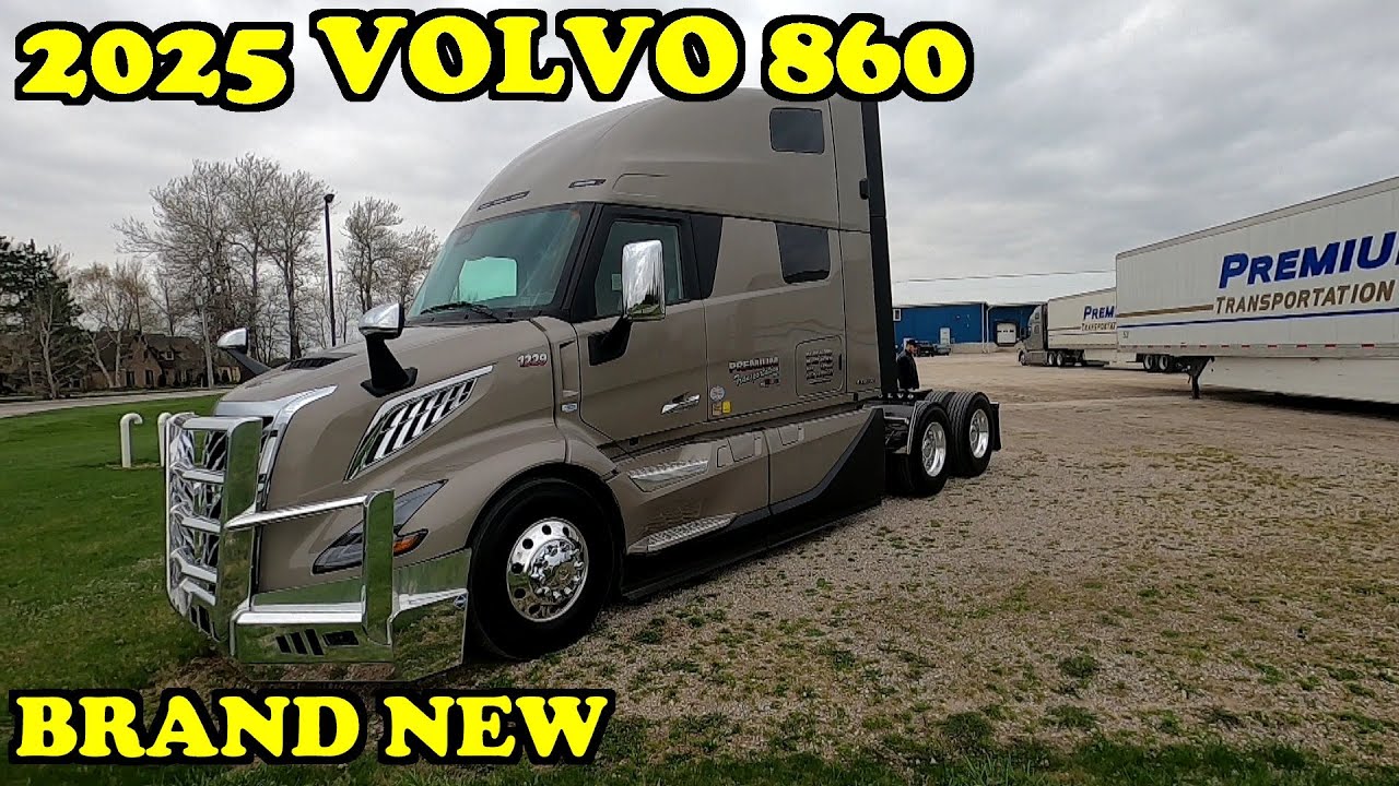 Совершенно новый Volvo 860 2025 года: обзор и экскурсия по грузовику
