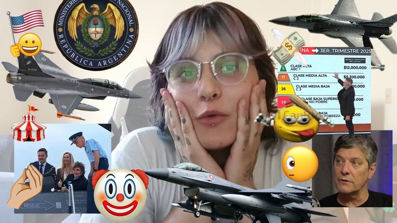 los AVIONES VIEJOS de Arg +el PRESAGIO de PERGOLINI +NOVARESIO y la pobreza +LOGOS con IA