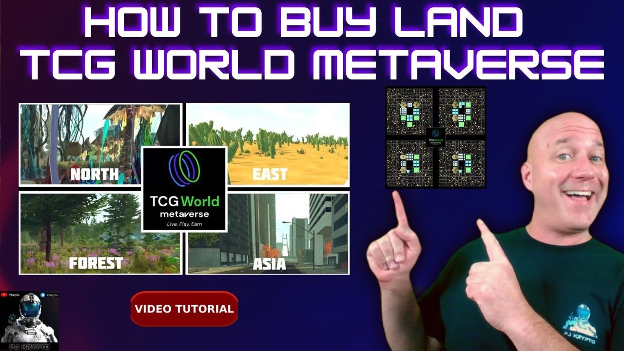 HOW TO BUY VIRTUAL LAND | TCG WORLD METAVERSE