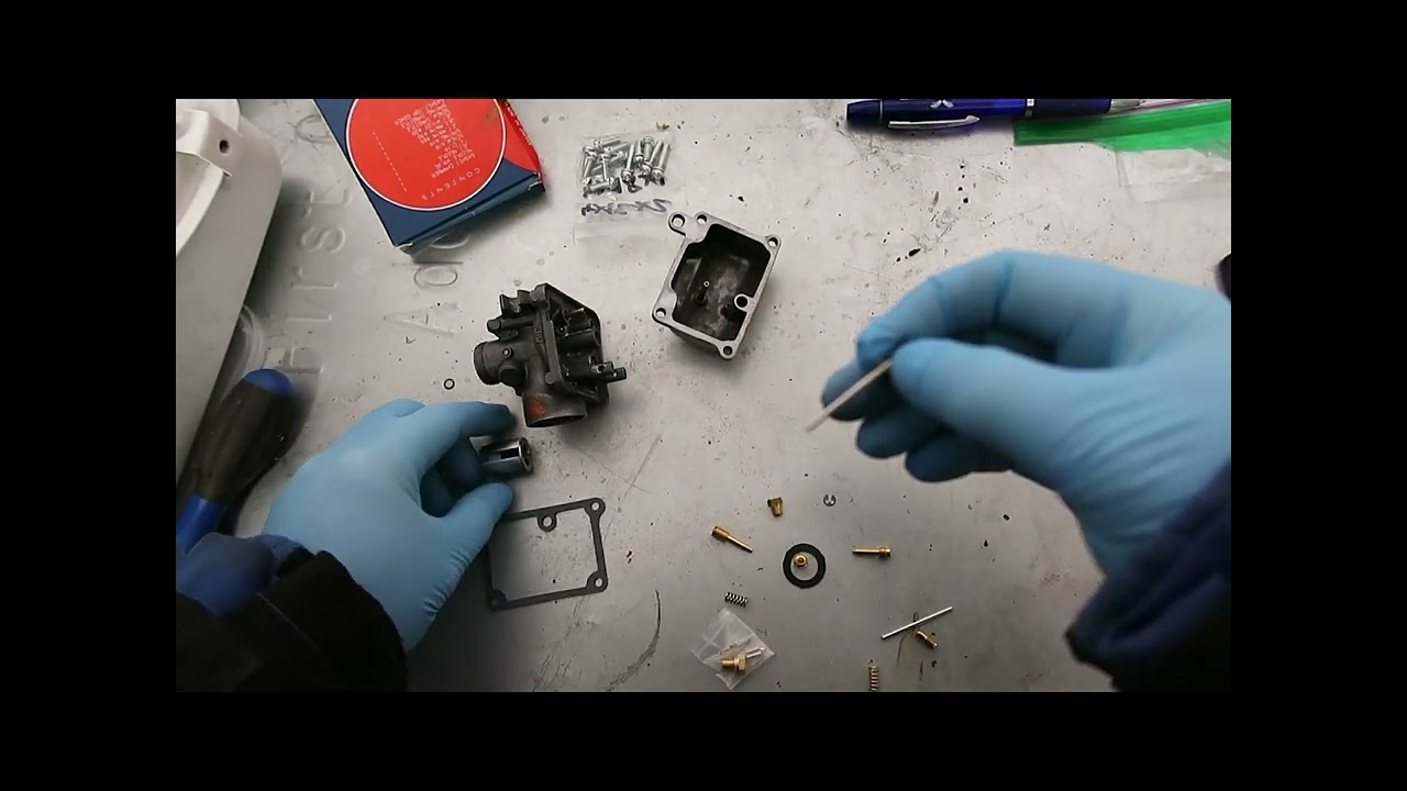 Overhaul yamaha ty50 rd50 mikuni carb