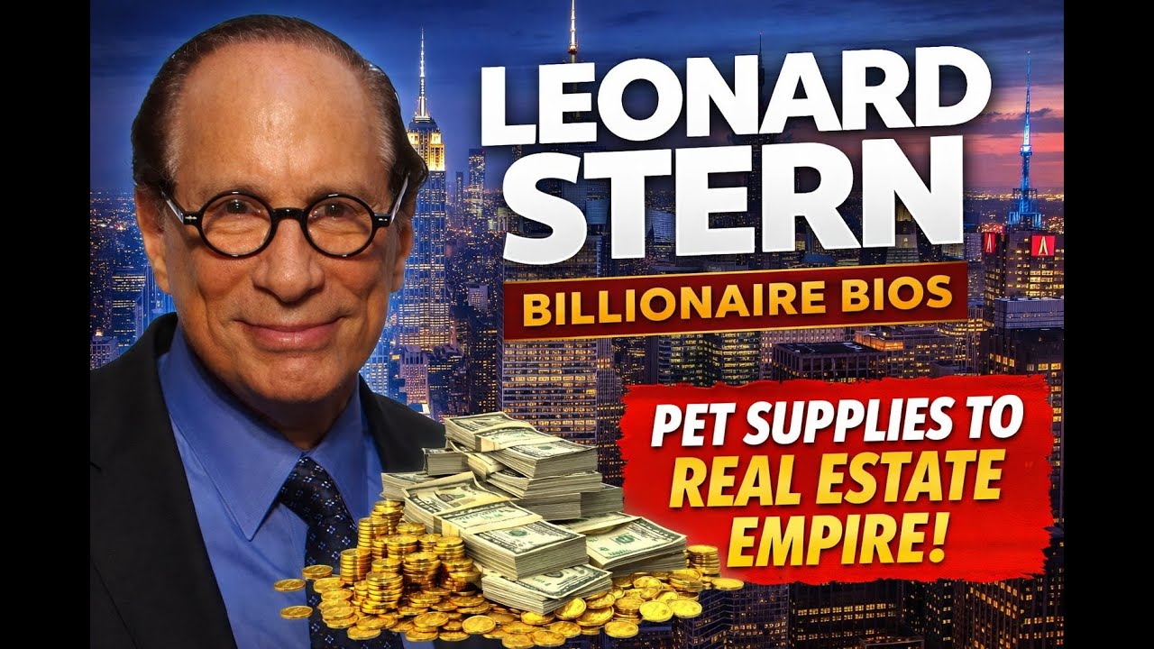 Leonard Stern &mdash; From Pet Supplies to a Real Estate Empire | Billionaire Bios