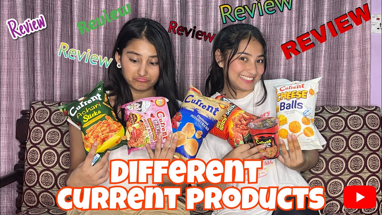 We tried different food products of current || our personal review || with sister || Smarika subedi