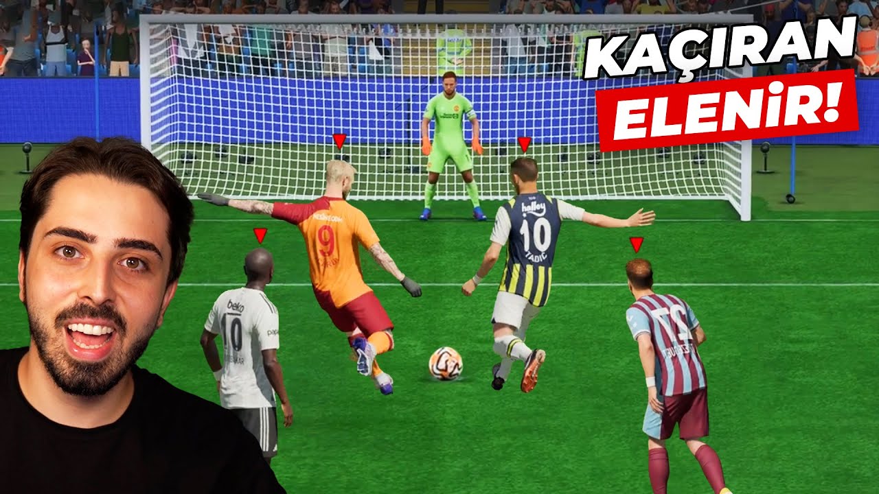 SÜPER LİG'de PENALTI KAÇIRAN ELENİR! // FIFA 23 PENALTI KAPIŞMASI