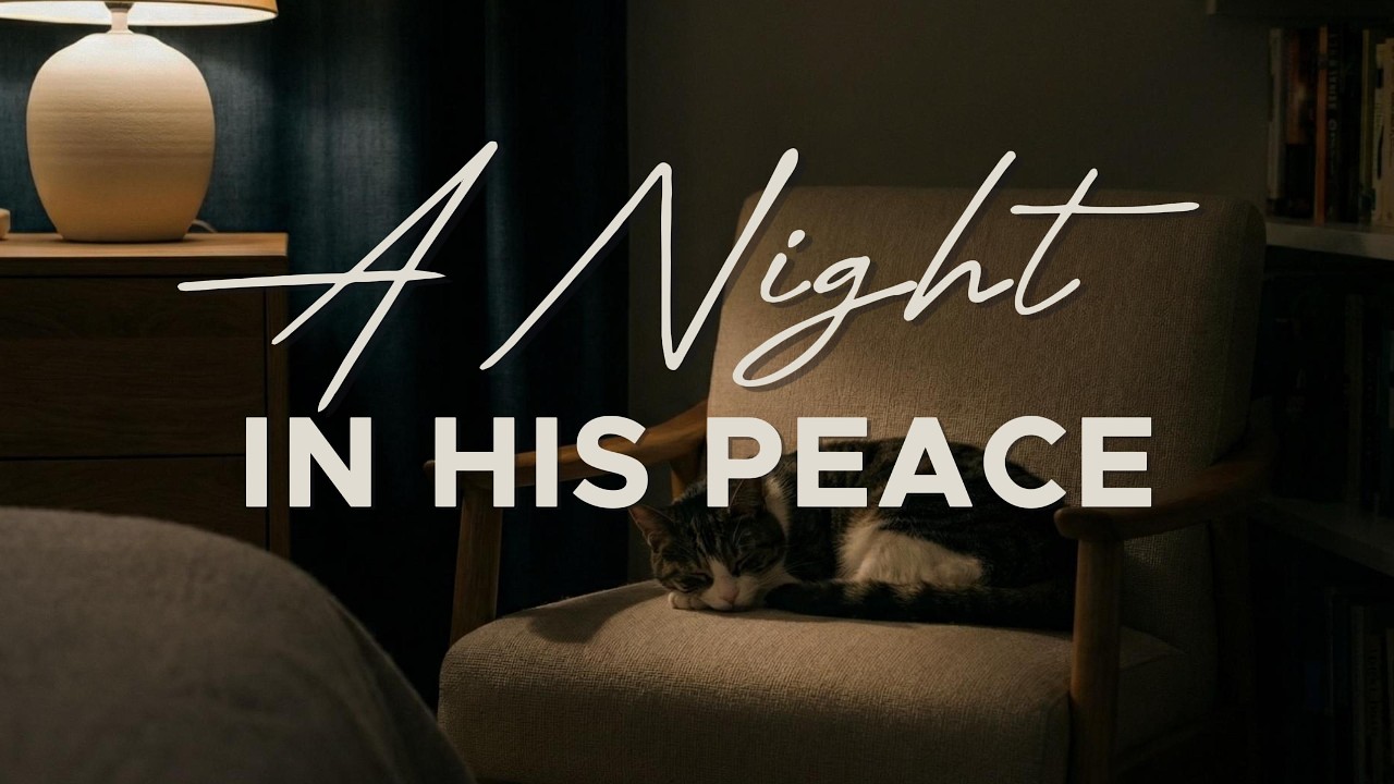 {2 Hours} A Night in His Peace | Christian Sleep Piano for Deep Rest