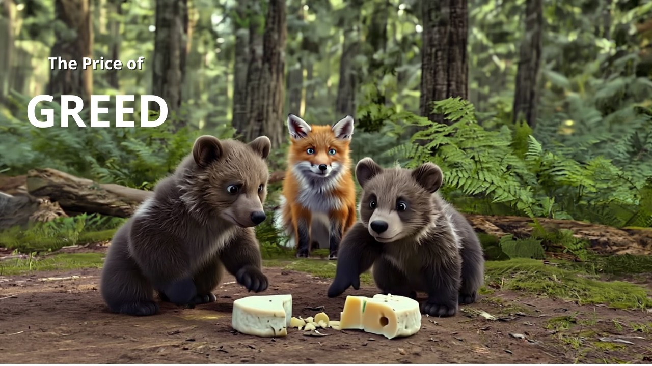 The Price of Greed | The Two Bear Cubs and the Clever Fox