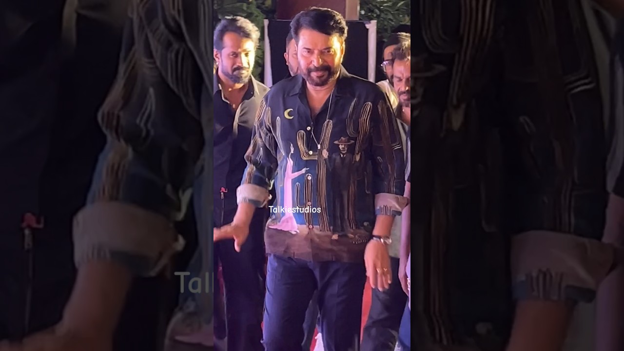 Mammootty at filmfare awards 