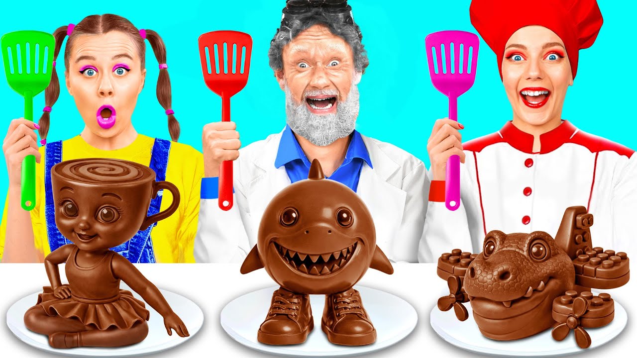 Кулинарный Челлендж: Я против Дедушки | Безумная Кулинарная Битва от Fun Teen Challenge