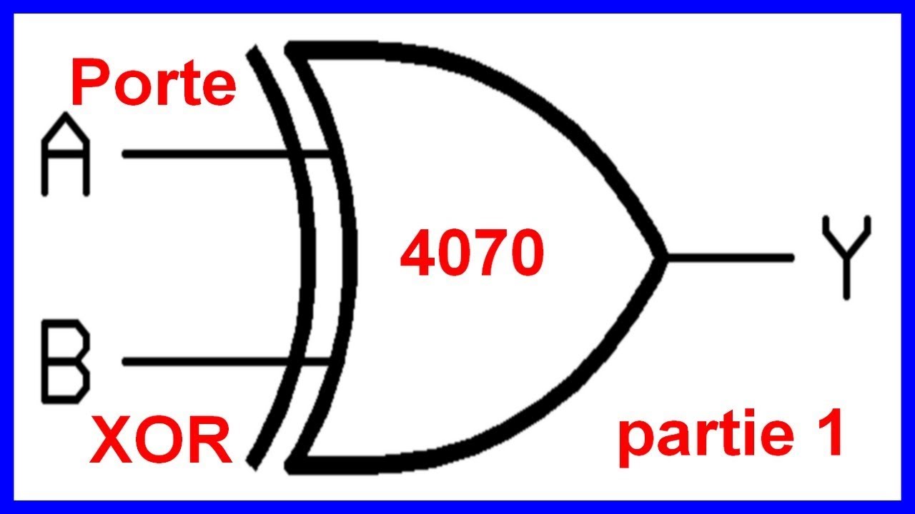 La porte XOR - PARTIE 1