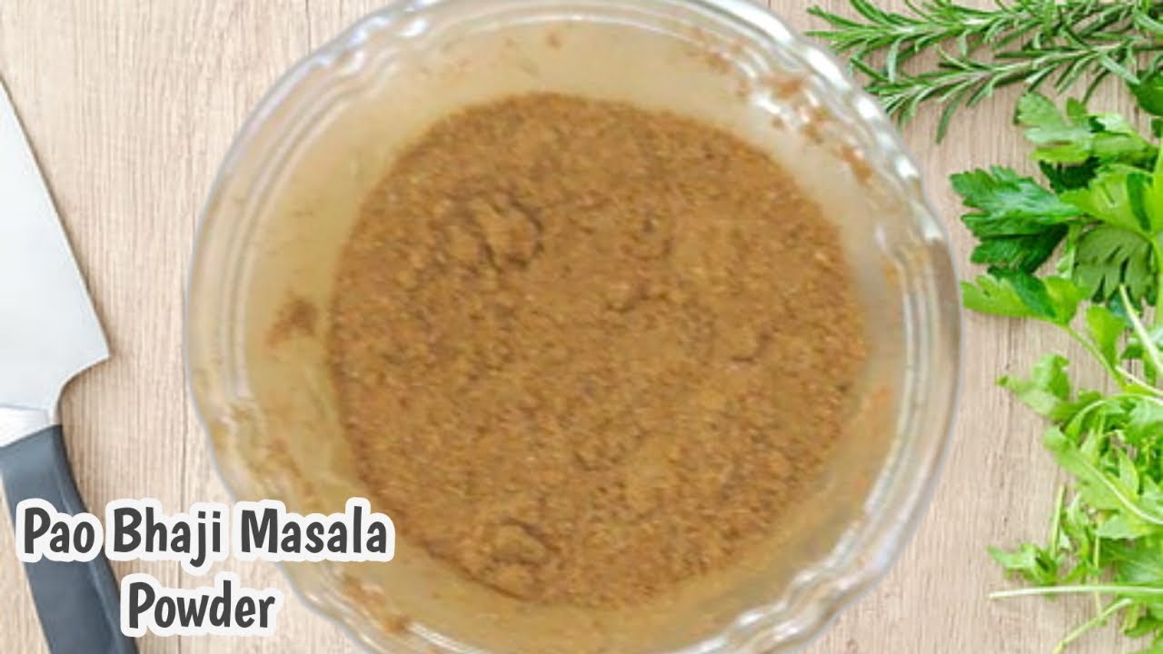How To Make Bhaji Masala At Home ? || Pav Bhaji Masala Powder Recipe Yummy Traditional