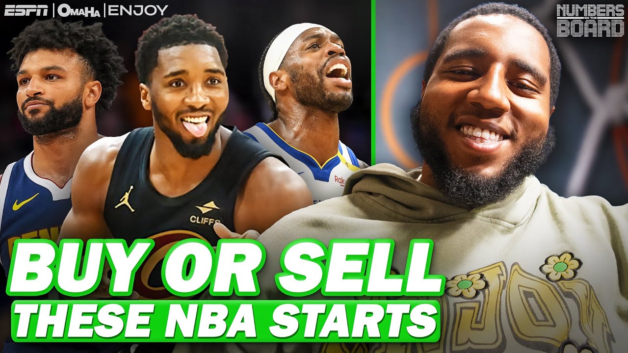 Buy Or Sell These NBA Starts | Numbers On The Board