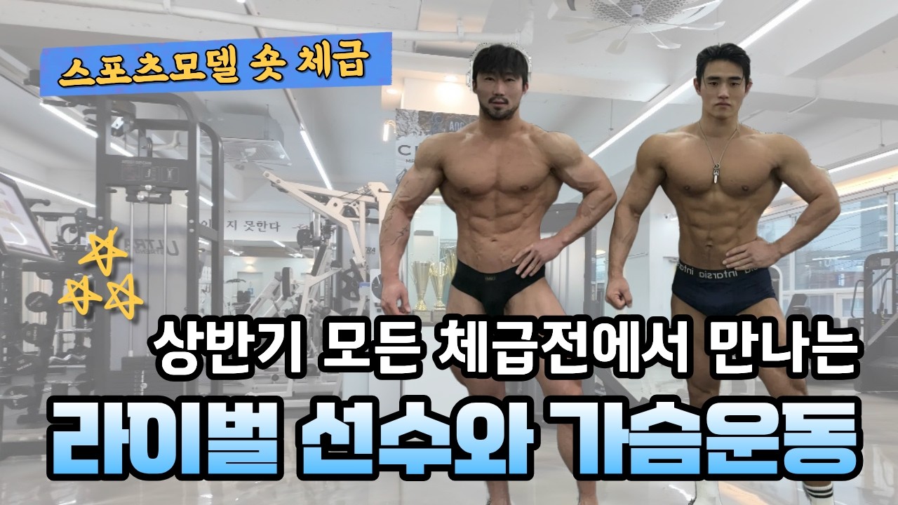 체급전 라이벌과 가슴운동 | 비교심사
