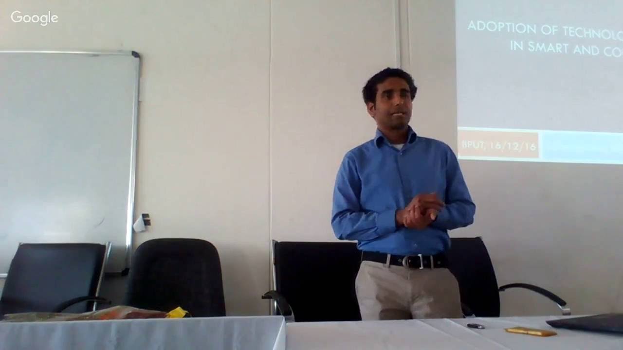Adoptation of technical innovation in smart and connected cities || BPUT ROURKELA
