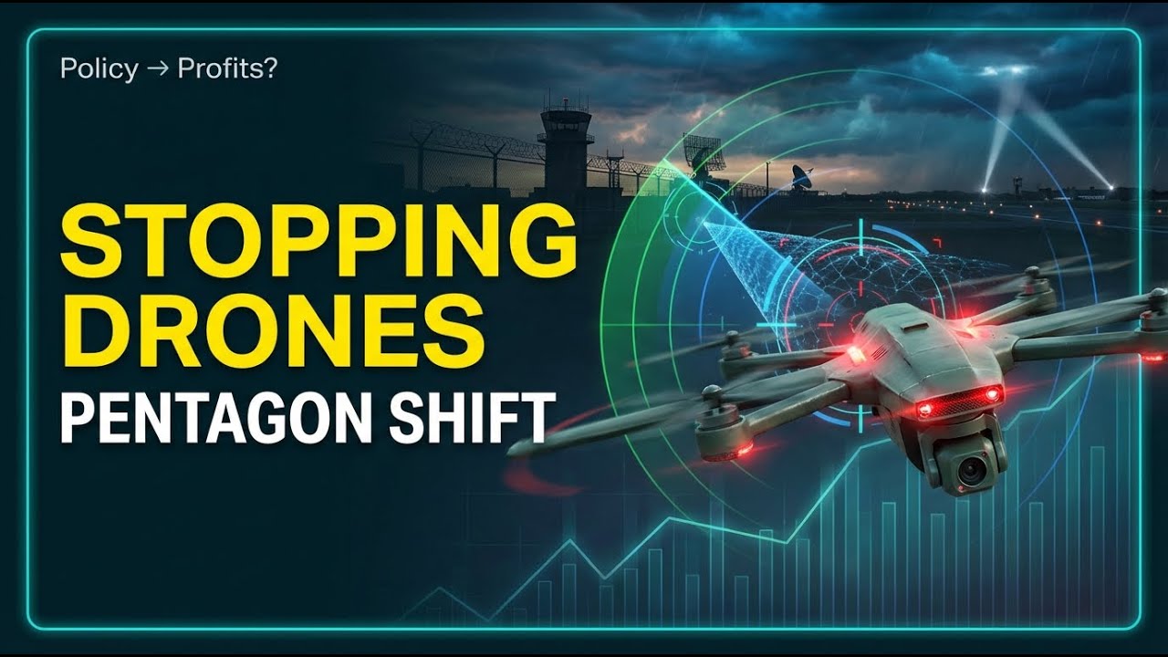 Pentagon Shift:This Drone Defense Stock Is Building a Full Counter-UAS Stack (ONDS)