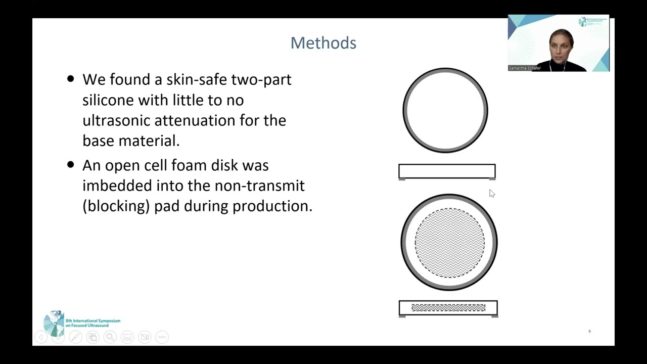 Samantha Schafer: Acoustic Coupling Pads for the Control of Ultrasound Neuromodulation Exposure