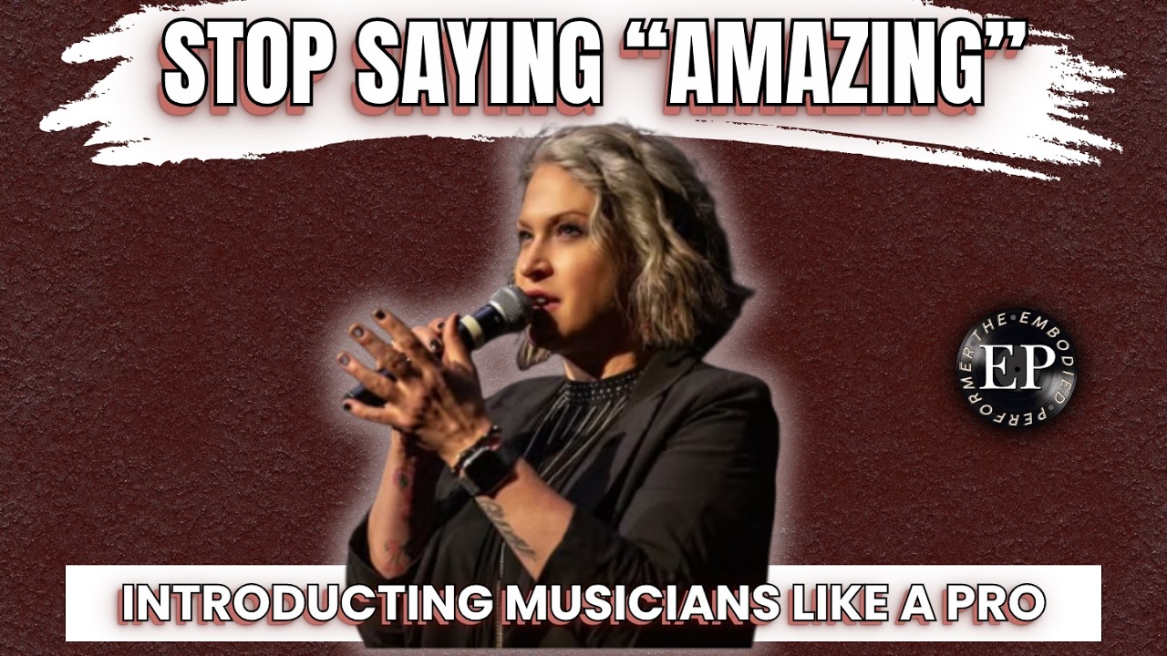 Singers PLEASE Stop Saying "The Amazing" In Your Introductions