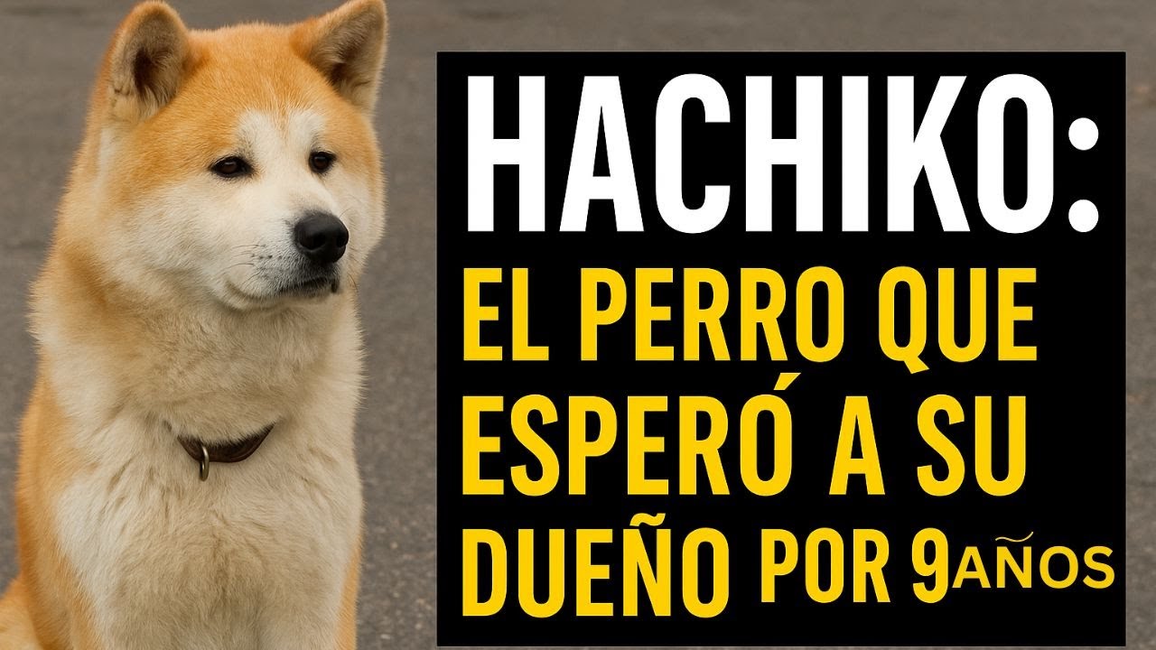 “Hachiko: El perro que esperó a su dueño por 9 años 🐶💔 La historia que conmovió al mundo”