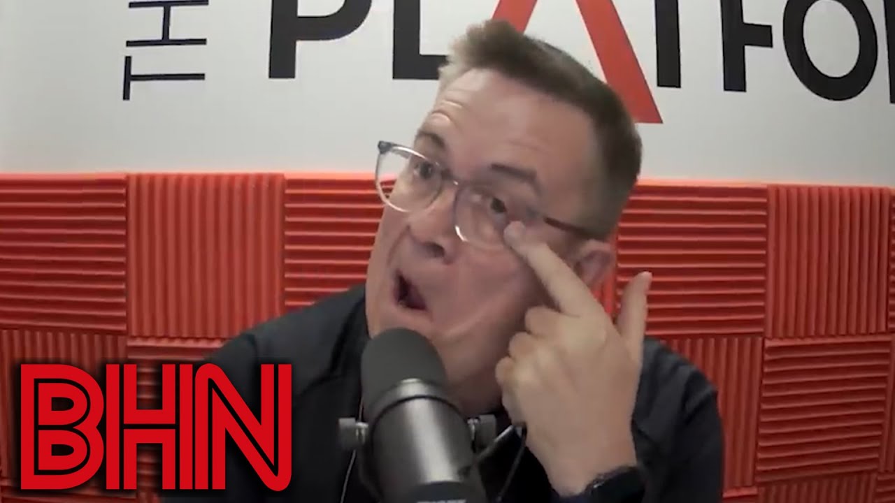 #BHN Sean Plunket, the Boomer trying to play in the dirt with the Slop Tubers