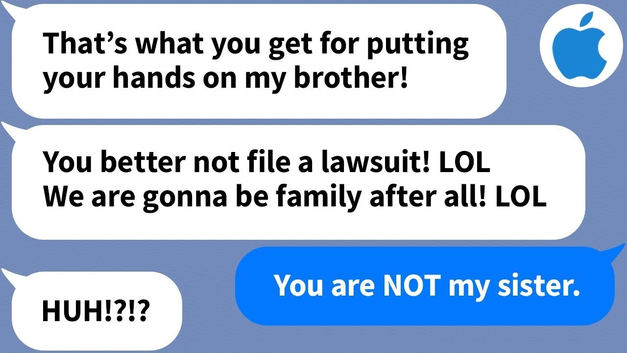 【Apple】My fiance's sister slaps me multiple times when I go to visit, but then this happened...