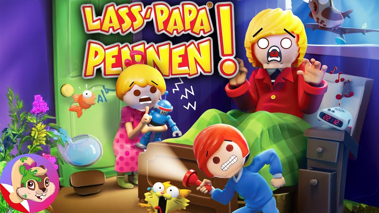 Playmobil Rodzina Vogel: LASS PAPA PENNEN!😴🛌🏻🫨 Real Life XXL „NIE OBUDŹ TATY!” Gra planszowa