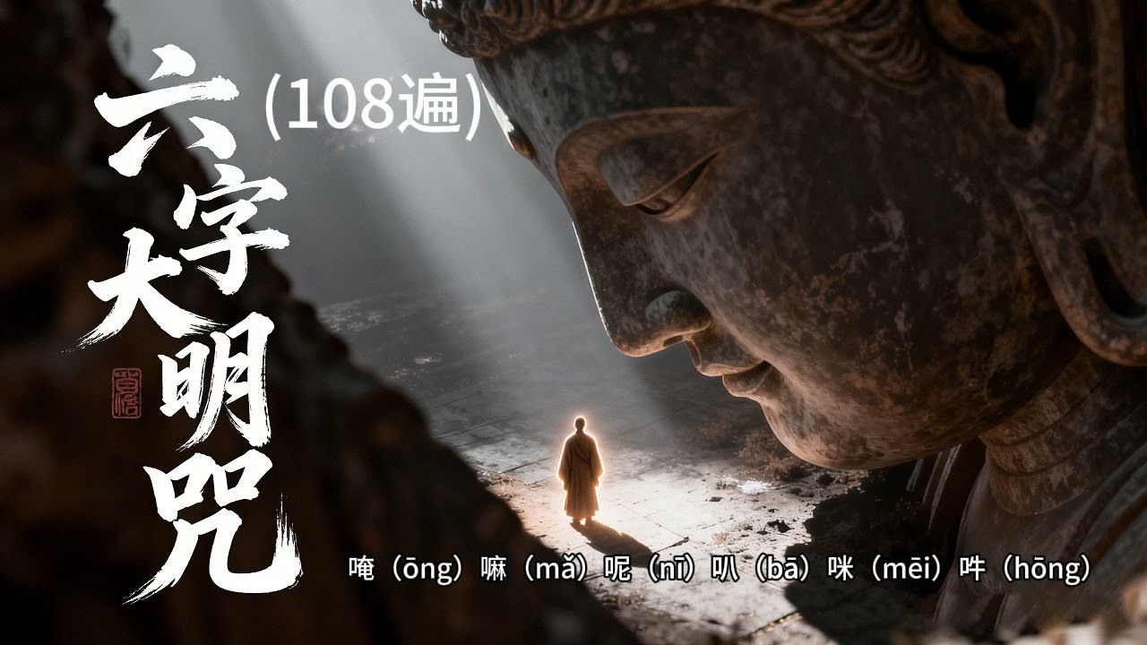 六字大明咒108遍 Om Mani Padme Hum Mantra (108 Repetitions) | ｜深度净心冥想音乐 Deep Cleansing Meditation Music