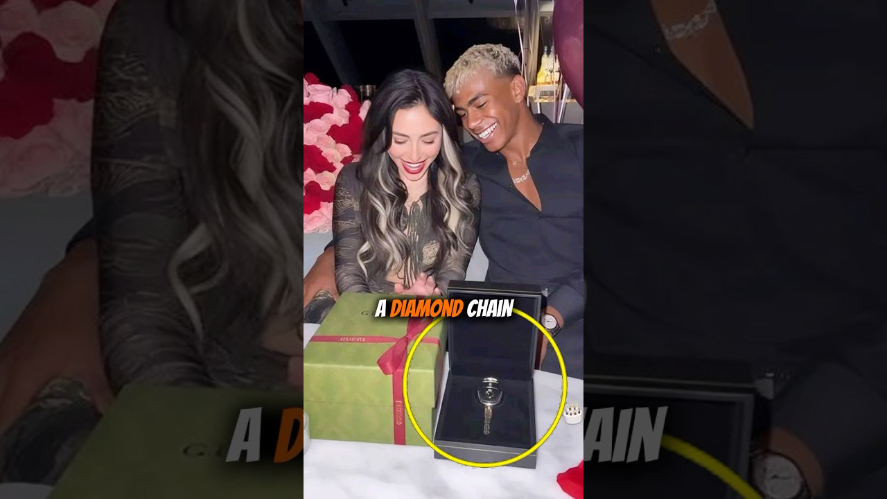 Lamine Yamal Surprised Nicki Nicole With Insane Gifts For Her 25th Birthday! 🎁😮