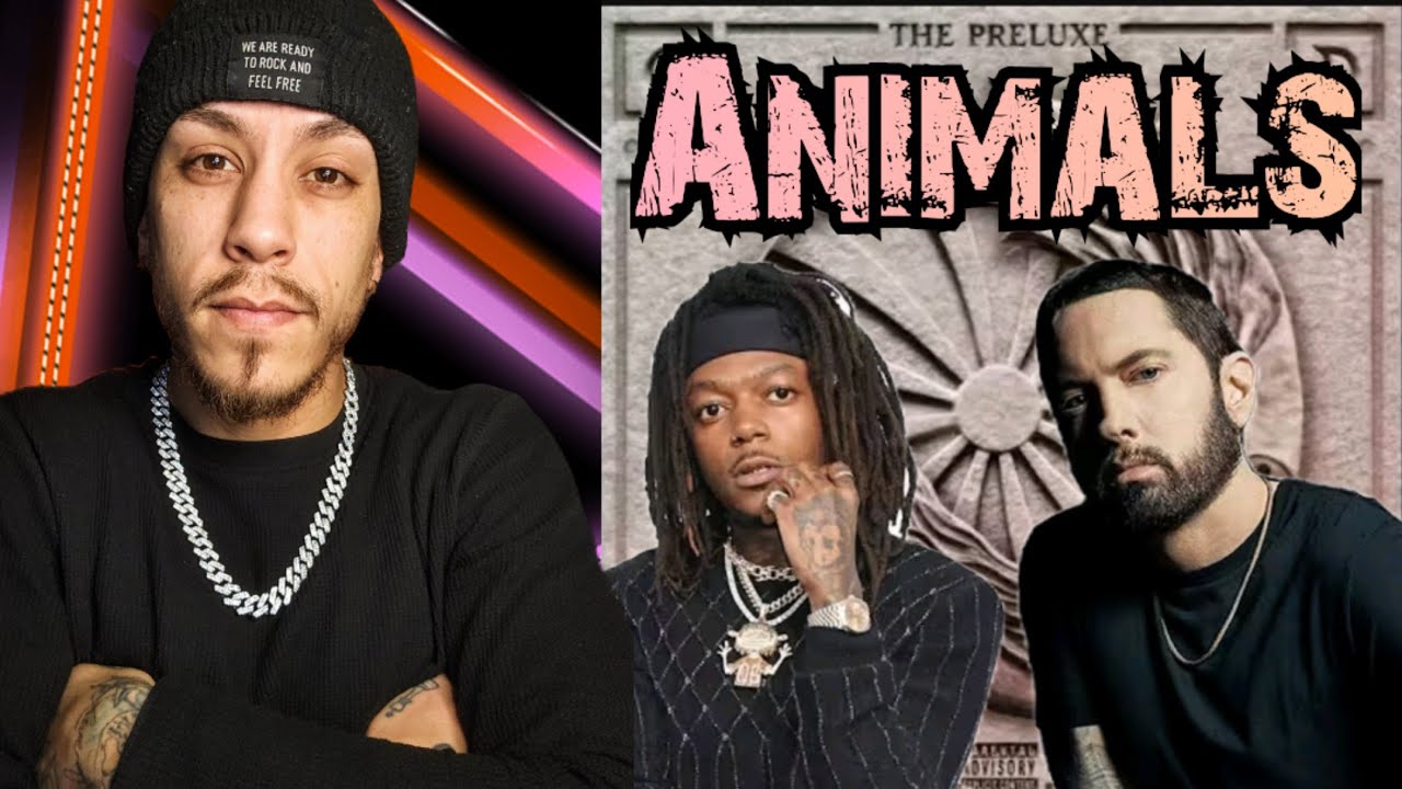 Впервые слышу песню "Animals" от JID и Eminem!!!