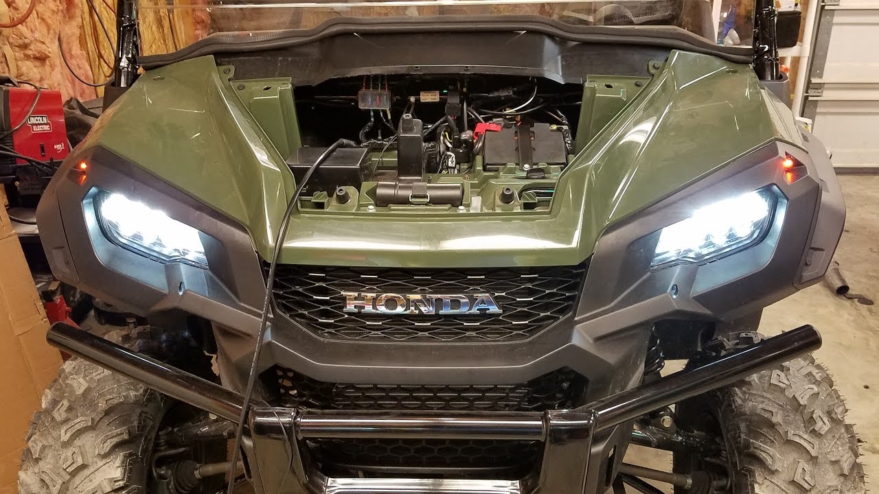 Honda Pioneer 1000 Custom Turn Signal and Horn Installation Review Part 1