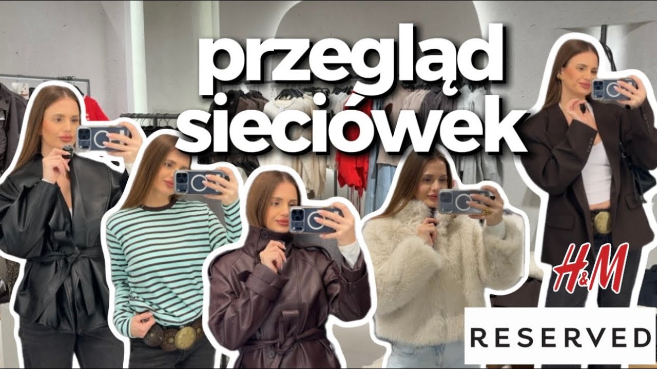 Jesienny przegląd sieci&oacute;wek i mierzenie ubrań: H&M & Reserved! | Kurtki, swetry i nowości 2026 🛍️🍂